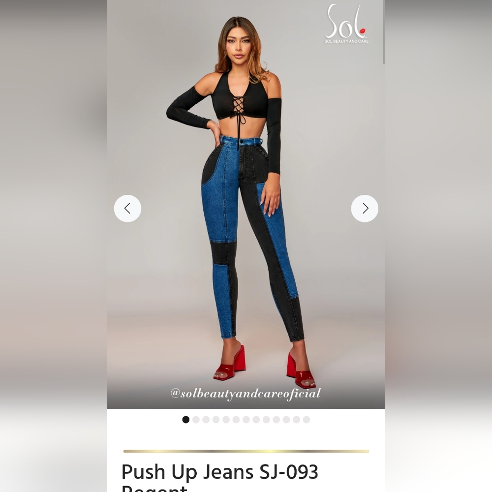 Sol beauty and care Pushups jeans 6/14